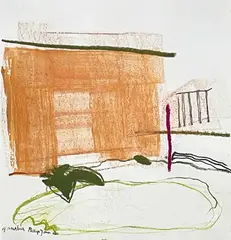 Gambia' and dated '02 by Philip Jones, mixed media, sold Aug 2022