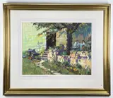 Untitled by David Napp, pastel, sold Aug 2022