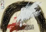 Untitled by Frank Watkins, mixed media, offered Aug 2022