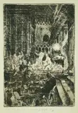Limited edition by Diana Armfield, etching, sold Aug 2022