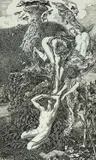 Untitled by Laurence Housman, ink, sold Aug 2022