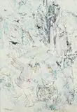 Untitled by Elizabeth Cramp, Watercolour Society for Wales exhibition label verso, offered Aug 2022