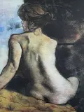 Limited edition by Ronald B. Kitaj, print, sold Aug 2022
