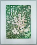 Limited edition by Margaret Green, 1992, lithograph, sold Aug 2022