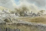 Coloured print - expansive Anglesey country scene with by Keith Andrew Rca limited edition, print, offered Aug 2022