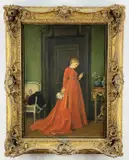 Untitled by Auguste Telmouche, 1868, oil on canvas, offered Jul 2022