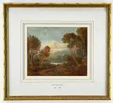 Indistictly by John Varley, Wood, indistictly signed,19 x, offered Jul 2022