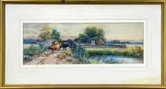 Untitled by Thomas Rowden, 1891, watercolour, offered Jul 2022