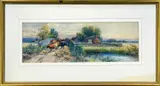 Untitled by Thomas Rowden, 1891, watercolour, offered Jul 2022