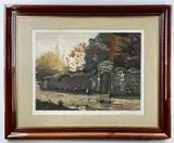Untitled by Henri Jourdain, etching, offered Jul 2022