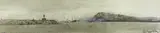 Fishguard Harbour by John Knapp-Fisher limited edition, print, sold Jul 2022