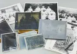 of Victorian cricketers and teams from the 1880s, some by Fourteen Photographic Glass Negatives, photograph, offered Jul 2022