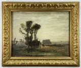 Untitled by Lamorna Birch, oil on canvas, sold Jun 2022