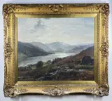 Cumbria by Herbert F. Royle, oil on canvas, offered Jun 2022