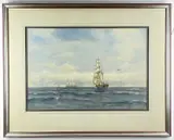 Untitled by James Harris Of Swansea, watercolour, sold Jun 2022