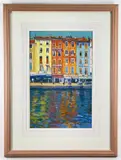Sete by David Napp, pastel, sold Jun 2022