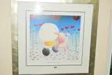 'Freedom to Dream', an artist proof print 76/85, depicting a figure by Mackenzie Thorpe, print, sold Jan 2020