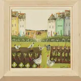 Hen party by Rebecca Lardner, print, sold Jan 2020