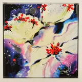 'Fire and Ice III', a limited editon print, flower study, by Danielle O'Connor Akiyama, print, sold Jan 2020