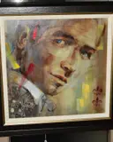 Cristal blue by Anna Razumovskaya, print, sold Jan 2020