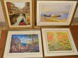 to include a hand embellished Venetian scene by Viktor by Framed Limited Edition Signed Prints, print (other), sold Jan 2020