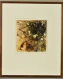 'Puff Balls', a nature study, signed and dated 19-1-91 to lower by Michael Porter, mixed media on paper, sold Dec 2019