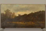 Arundel castle by William Pitt, 1880, oil on canvas, sold Dec 2019