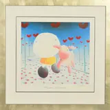 'Freedom to Dream', an artist proof print 76/85, depicting a figure by Mackenzie Thorpe, print, offered Dec 2019