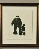 'Grandads Little Finger', an artists proof print, 13/55, a male by Mackenzie Thorpe, print, sold Dec 2019