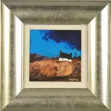 Winter knocks at the door by George Somerville, acrylic on board, sold Nov 2019