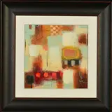 Abstract medley vi by John and Elli Milan, mixed media, sold Nov 2019