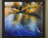 Menalera by Nick Andrew, acrylic on canvas, offered Nov 2019