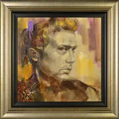The outsider by Anna Razumovskaya, acrylic on canvas, sold Nov 2019