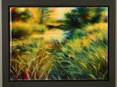 Cardea by Nick Andrew, acrylic on canvas, sold Nov 2019