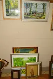 to include 'Lane at Mowsley, Leics', a landscape watercolour by E.R. by Paintings And Prints Etc, watercolour, sold Nov 2019