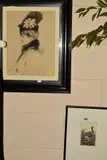 a print of an exotic bird, unsigned, mounted, framed and glazed, by Eric Fitch Daglish, print, sold Nov 2019