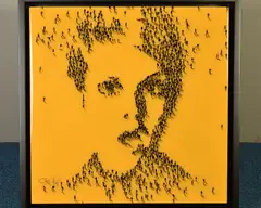 Twiggy ii by Craig Alan, acrylic, sold Nov 2019