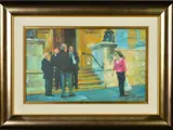 Lifes rich tapestry by Rolf Harris, print, sold Nov 2019