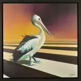 Zebra crossing by Paul James, print, sold Nov 2019