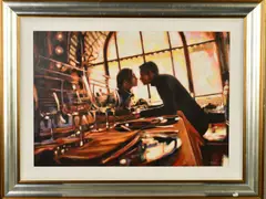 Amour de jeunesse by Rob Hefferan, acrylic on canvas, sold Nov 2019