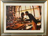Amour de jeunesse by Rob Hefferan, acrylic on canvas, sold Nov 2019
