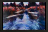 Odonata by Nick Andrew, oil, offered Nov 2019