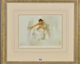A limited edition print 607/650 by William Russell Flint, print, sold Nov 2019