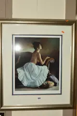 The white slip by Douglas Hofmann, print, sold Nov 2019