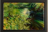 Elobia by Nick Andrew, acrylic on canvas, sold Oct 2019