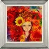 SUNFLOWER' a limited edition resin print 53/75 by Kerry Darlington, print, sold Oct 2019