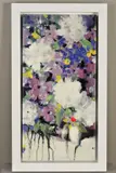 POSTERITY II' a limited edition artist proof print 17/20, stylised Japanese blossoms by Danielle O'Connor Akiyama, print, sold Oct 2019