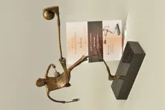 Goal for goal by Ed Rust, bronze, sold Oct 2019