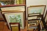 to include an oil on canvas of 'The Grange, Quardon', indistinctly signed, by Paintings And Prints Etc, oil on canvas, sold Aug 2019