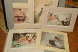 Three Girls by William Russell Flint, print (other), sold Aug 2019